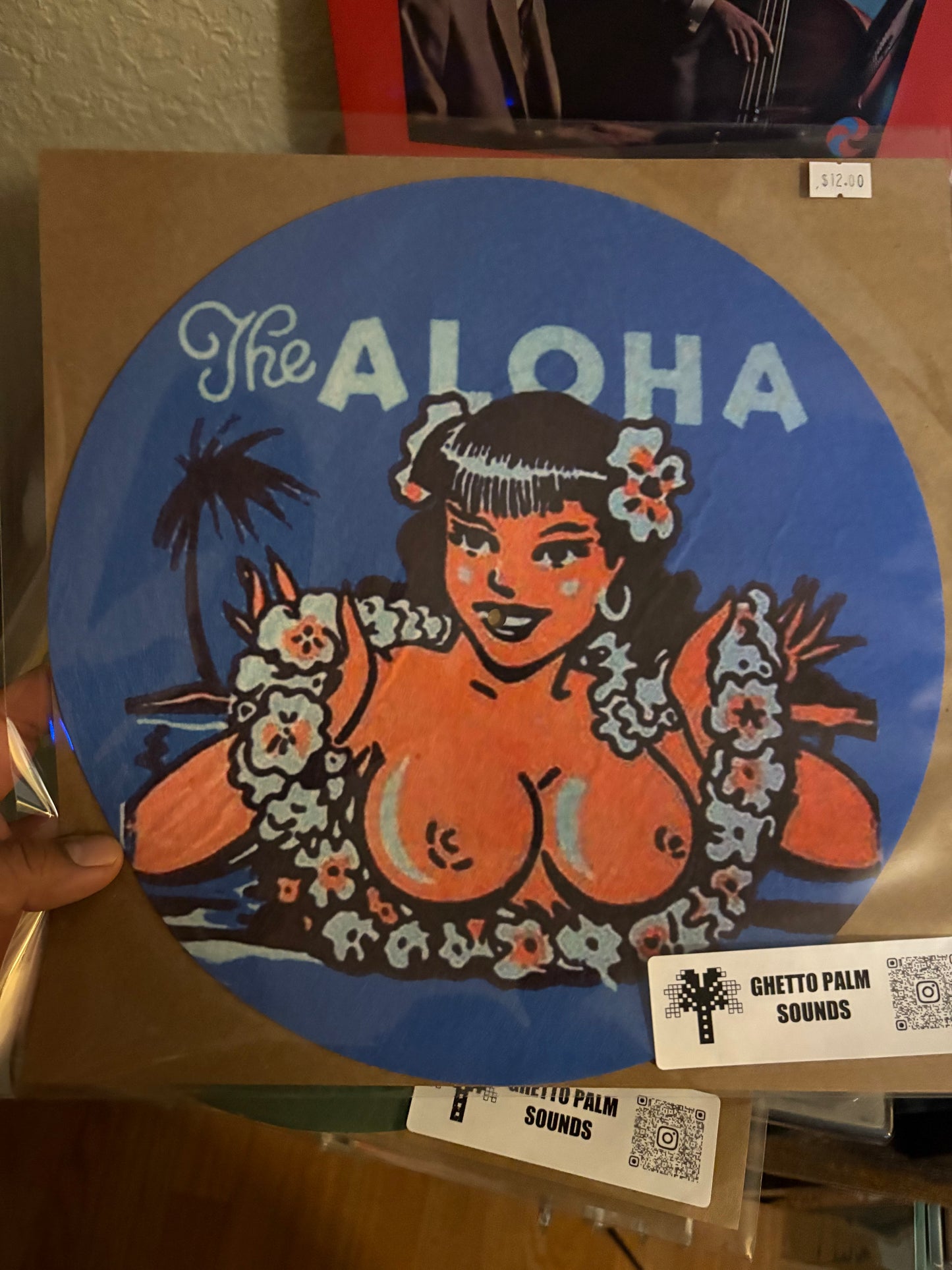 Hawaiian Pinup 12” slipmat