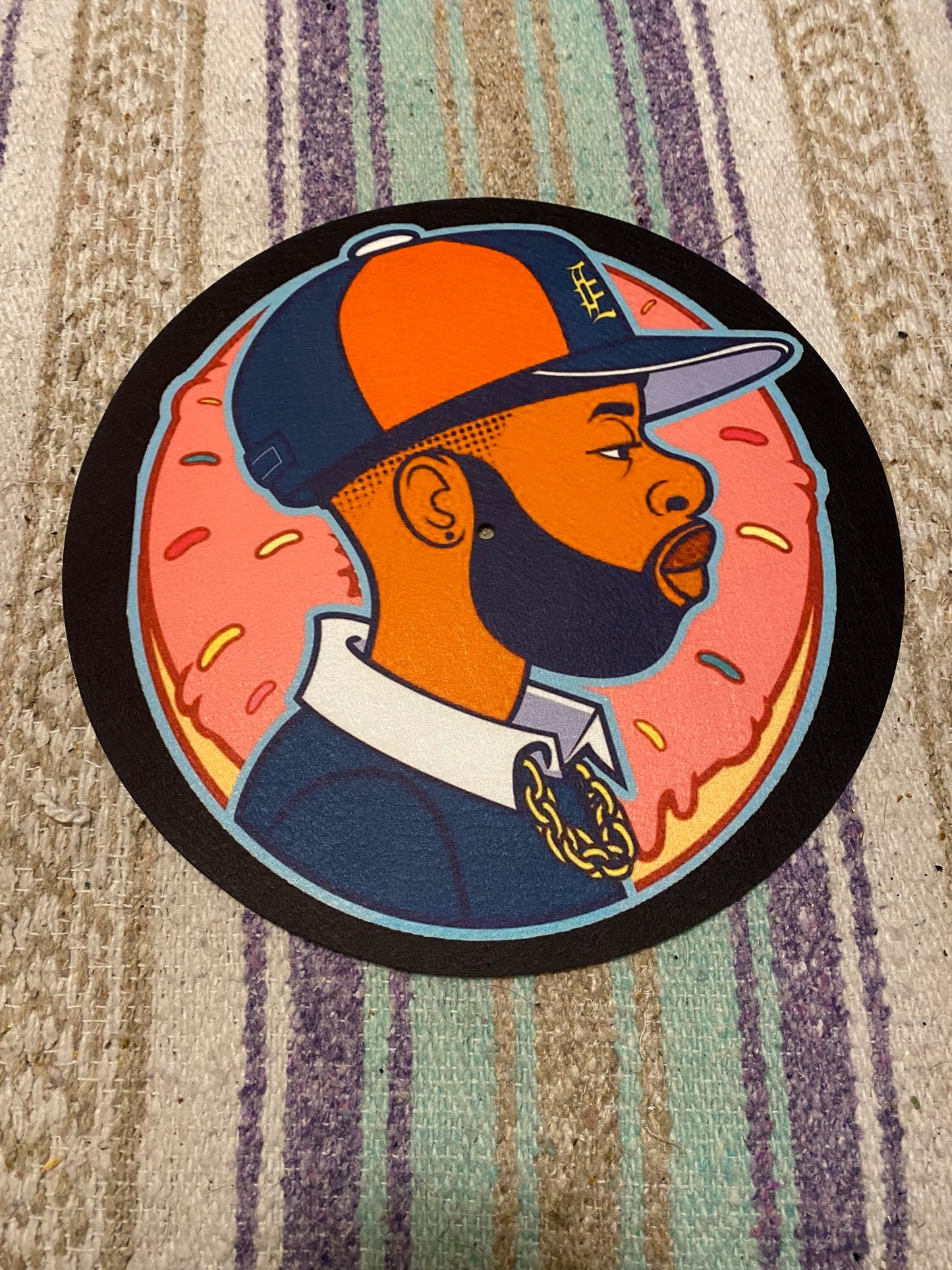 J DILLA donut 12” slipmat
