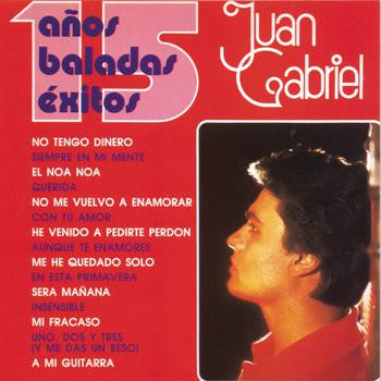 Juan Gabriel- 15 Años Baladas Éxitos (brand new 2LP Red vinyl)