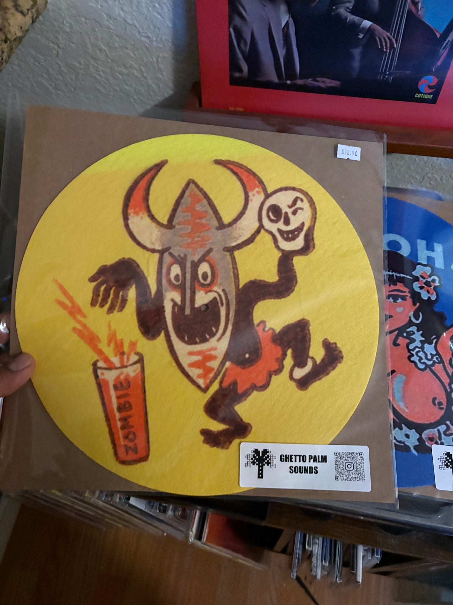 Tiki Zombie 12” slipmat
