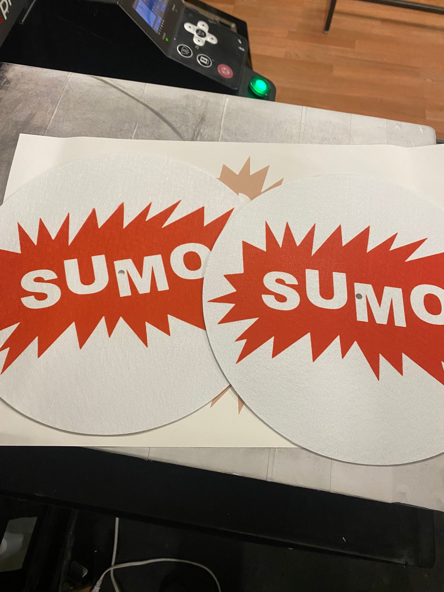 Custom 12” Slipmat pair
