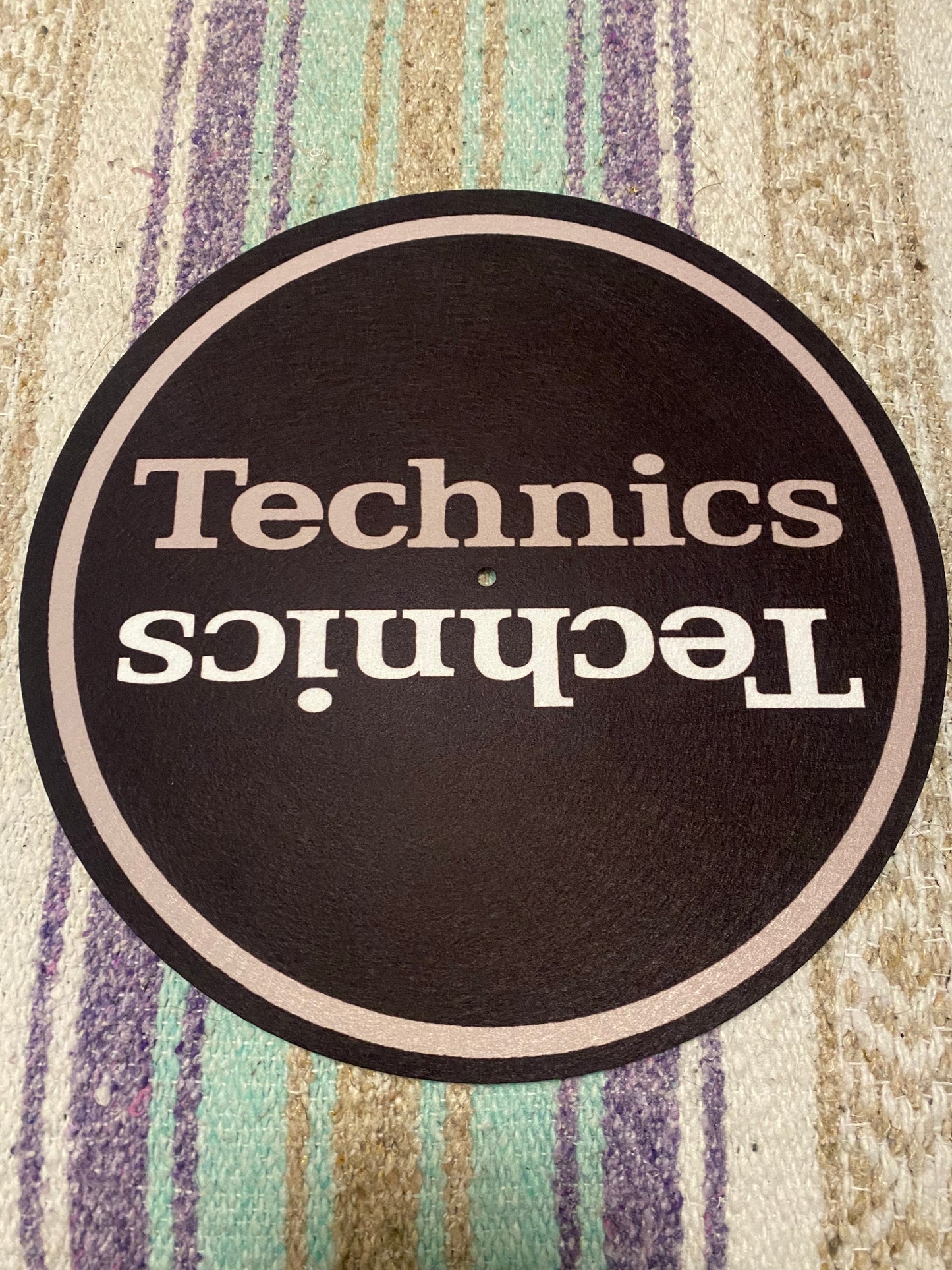 Technics (grey) 12” slipmat