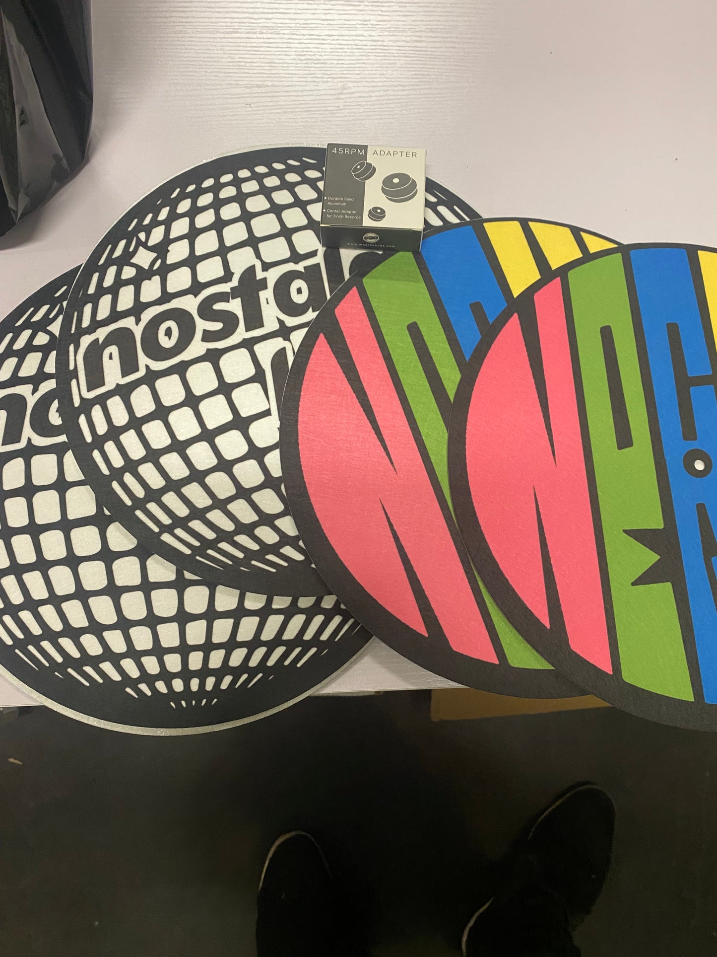 Custom 12” Slipmat pair