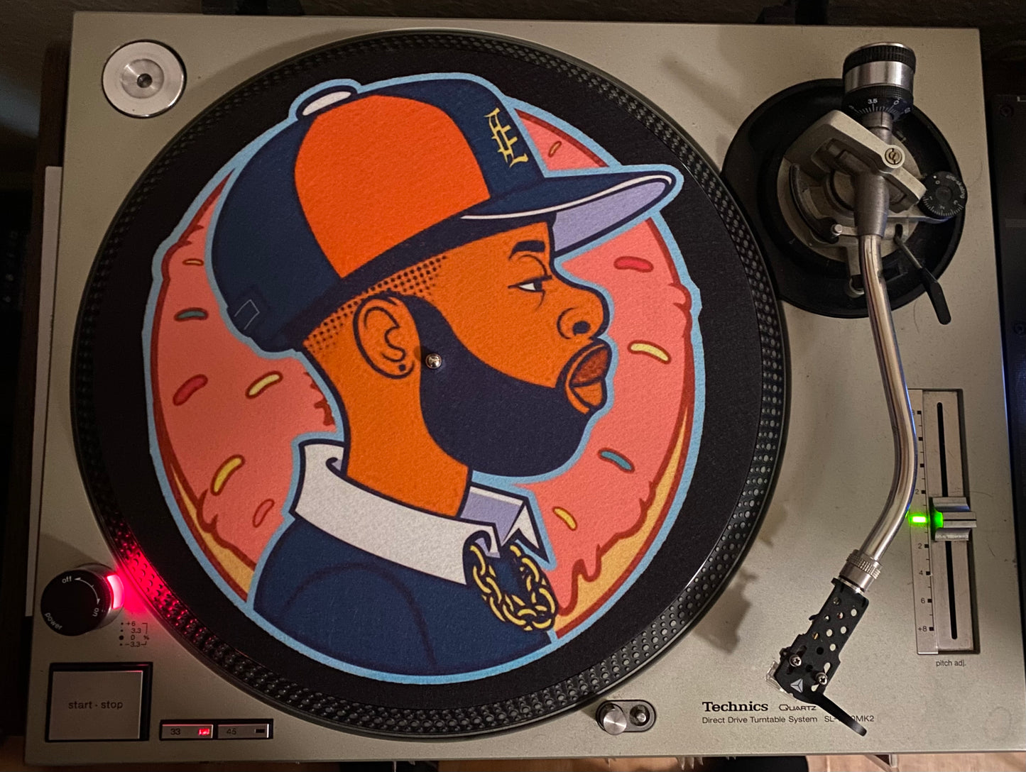 J DILLA donut 12” slipmat