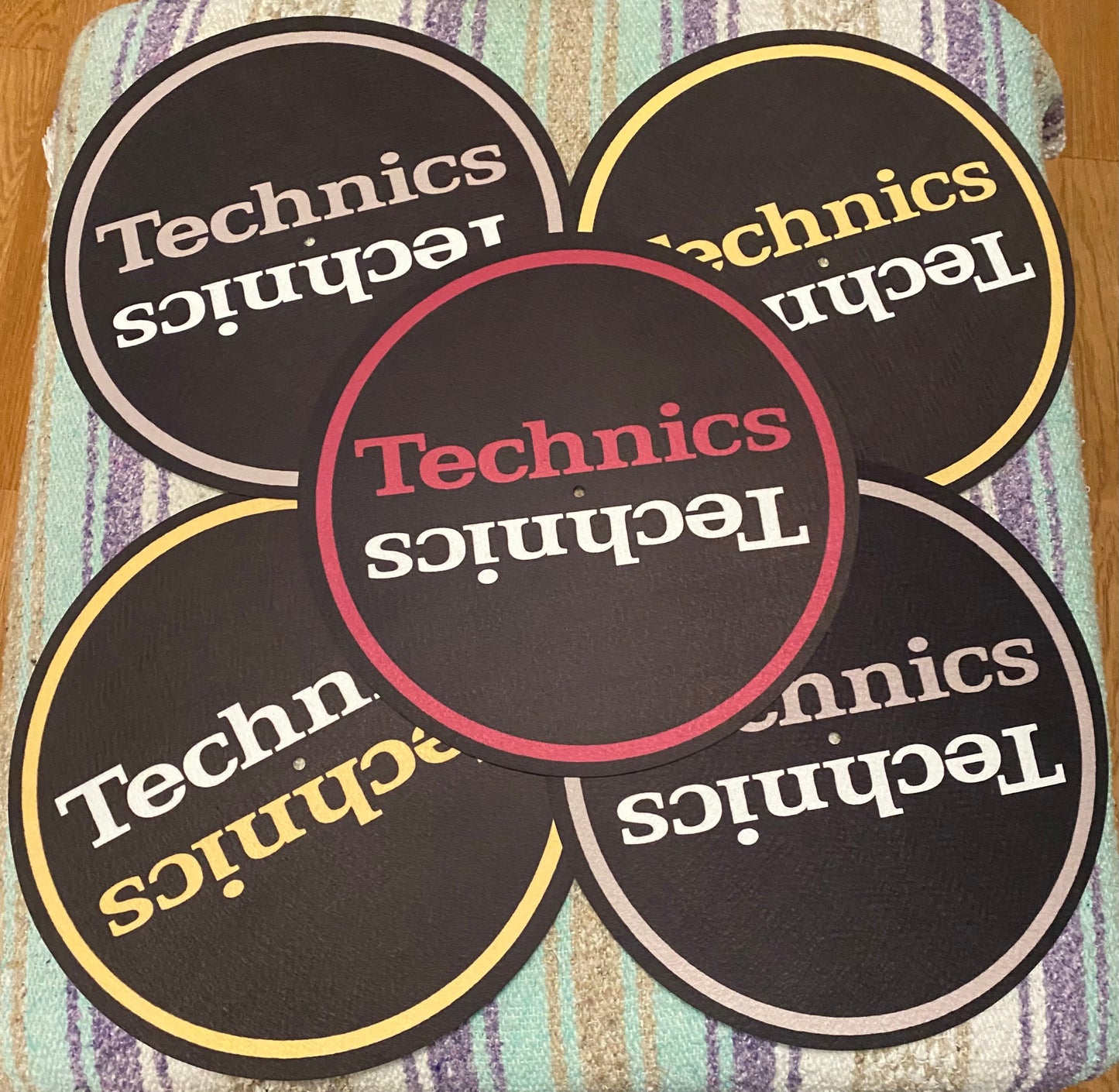 Technics (yellow) 12” slipmat