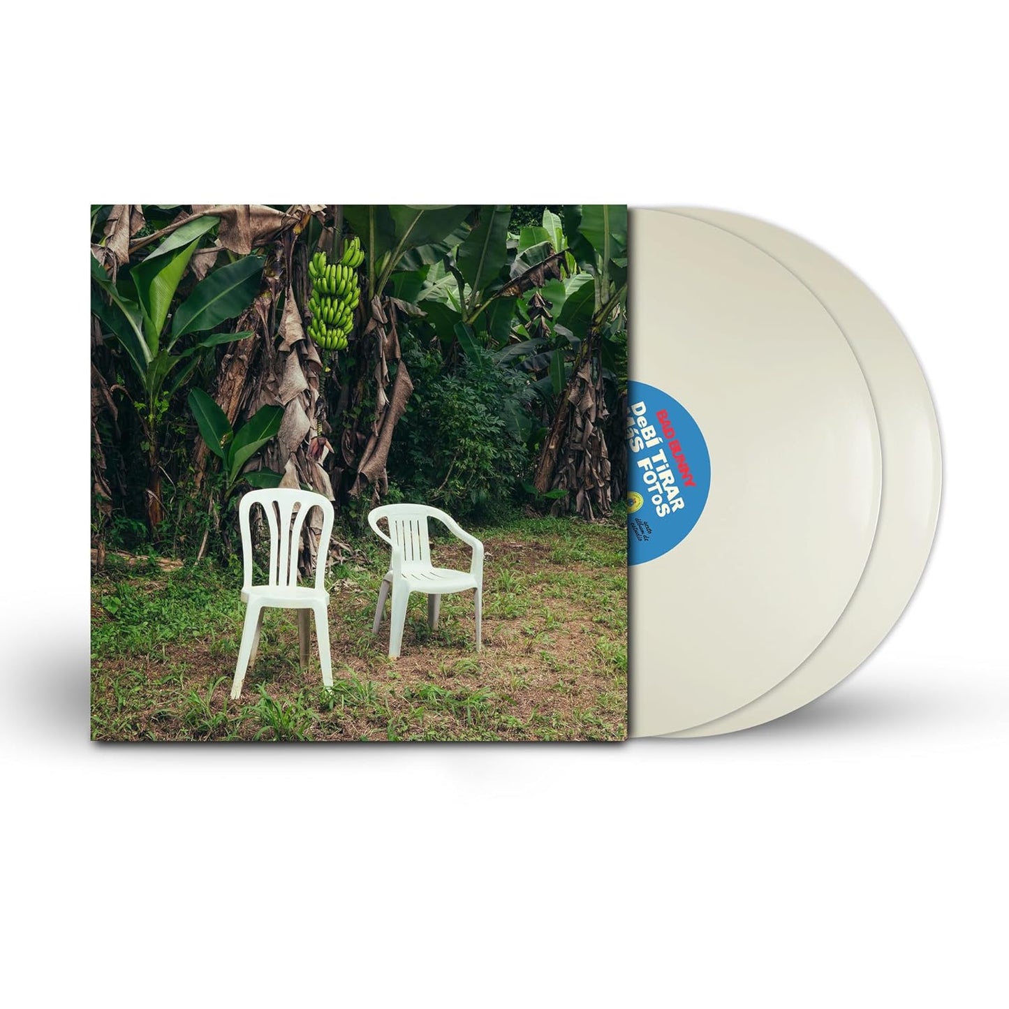Bad Bunny – Debí Tirar Más Fotos (sealed 2LP vinyl) brand new White Vinyl includes limited 12” slipmat