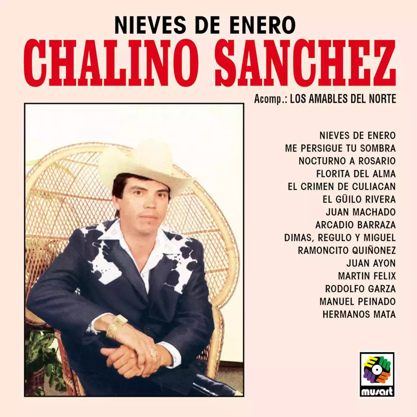 Chalino Sánchez – Nieves de Enero (vinyl) - BRAND NEW. 12” Chalino slipmat included.