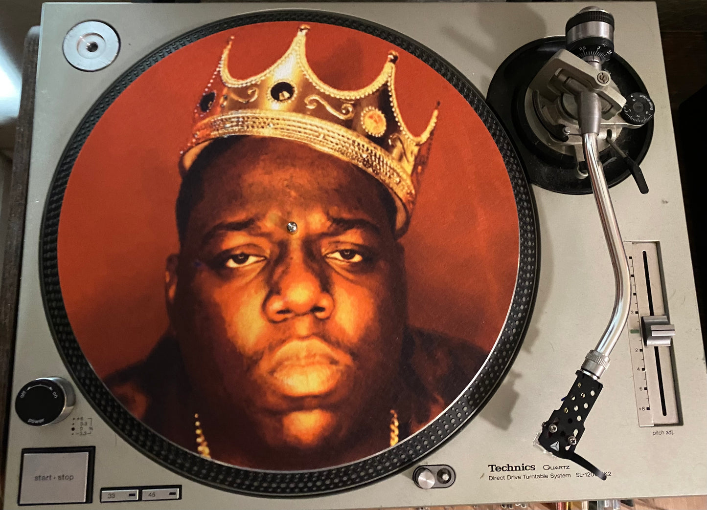 12" Notorious B.I.G. slipmat