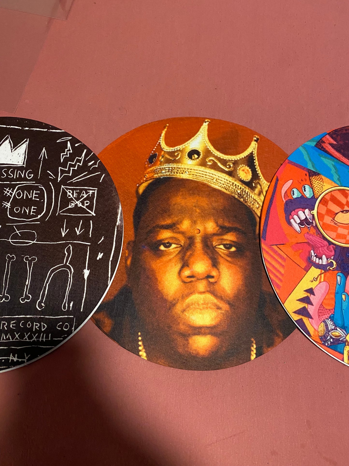 Custom 12” Slipmat pair