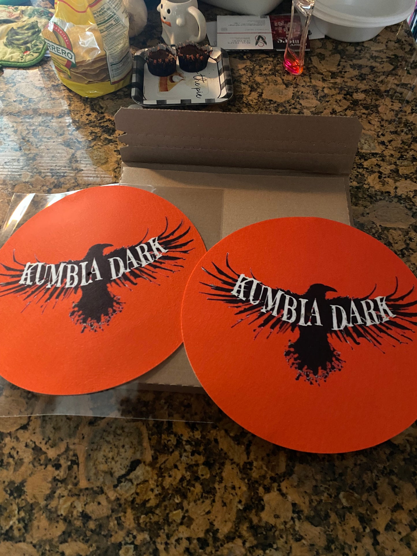 Custom 12” Slipmat pair