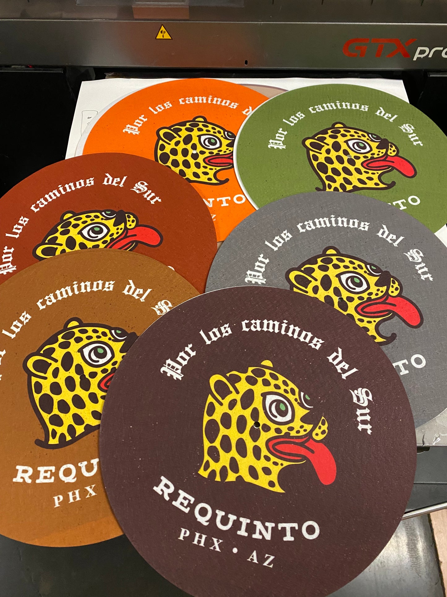 Custom 12” Slipmat pair