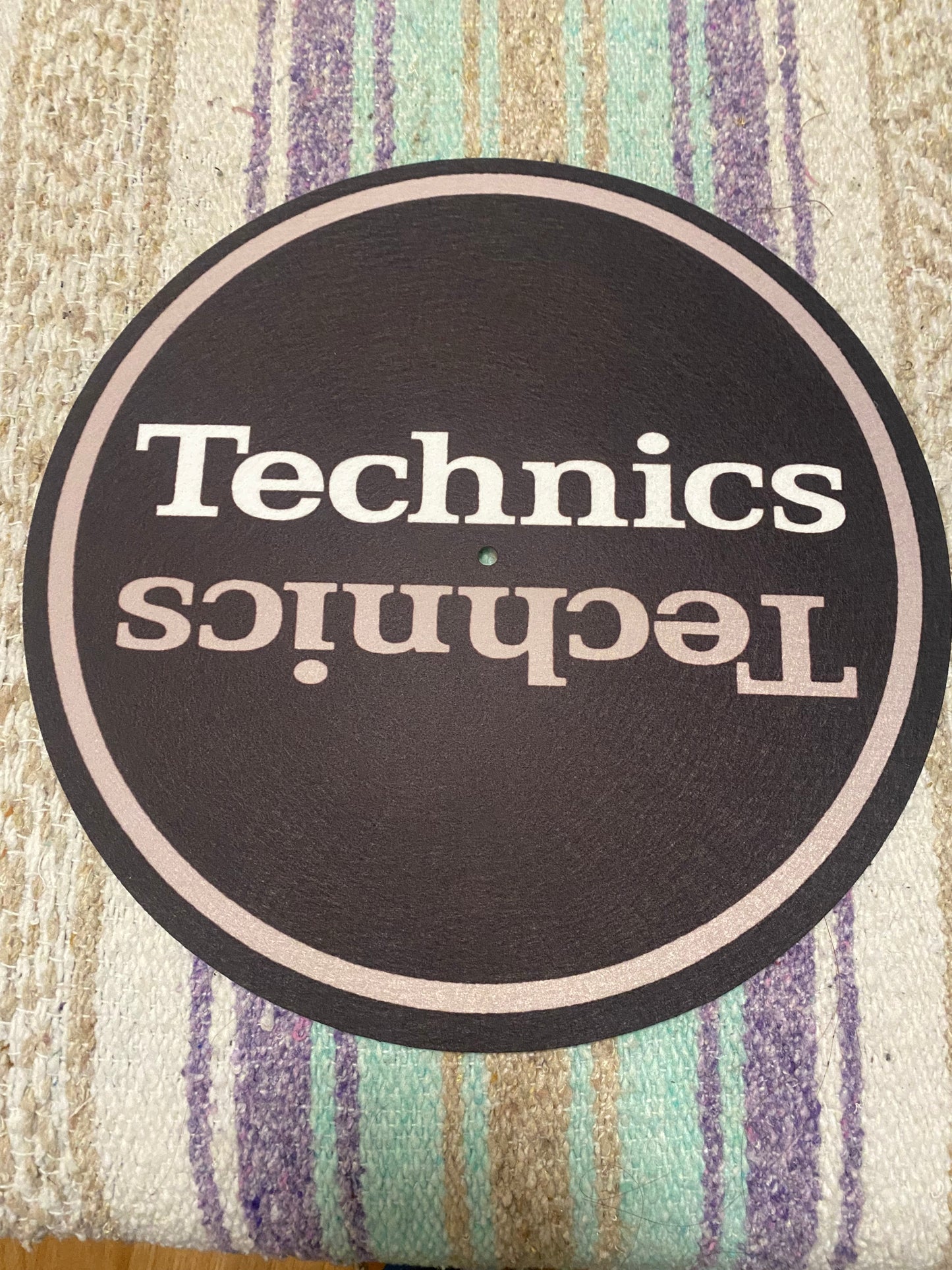 Technics (grey) 12” slipmat