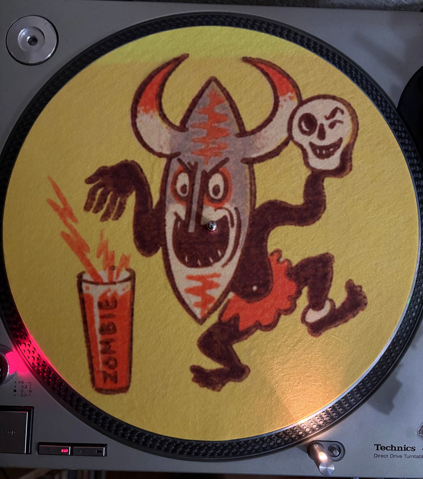Tiki Zombie 12” slipmat