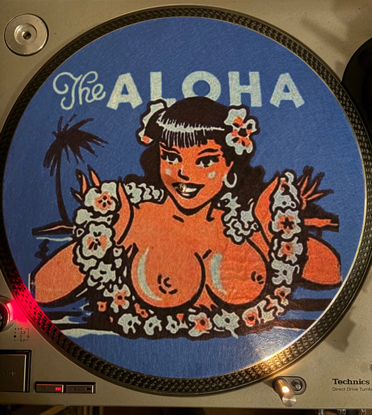 Hawaiian Pinup 12” slipmat