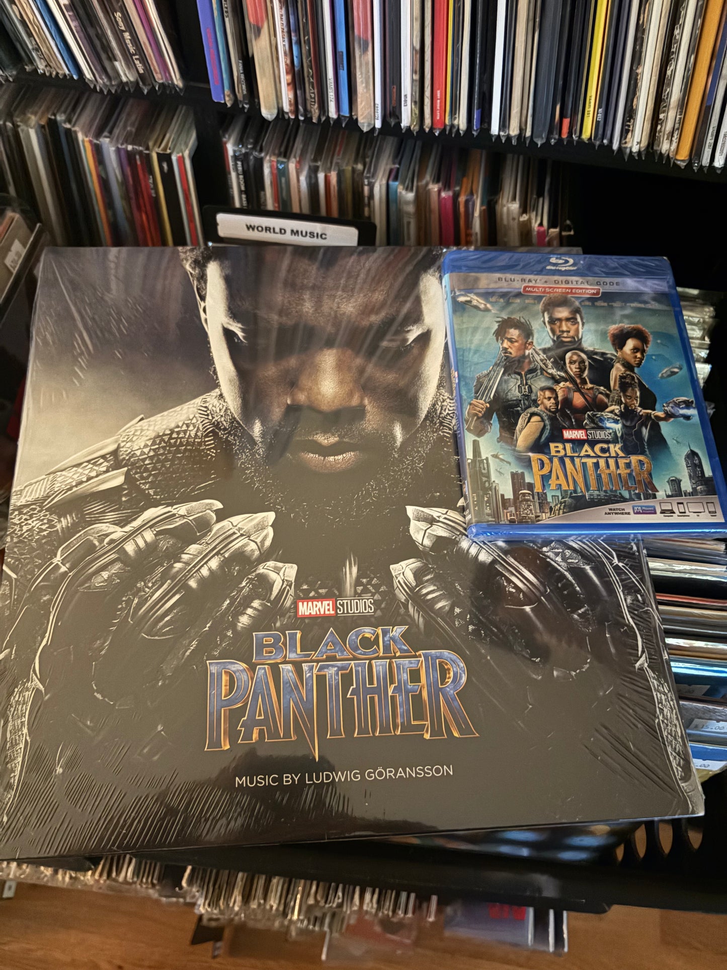 Black Panther (OST) soundtrack and Blue ray bundle