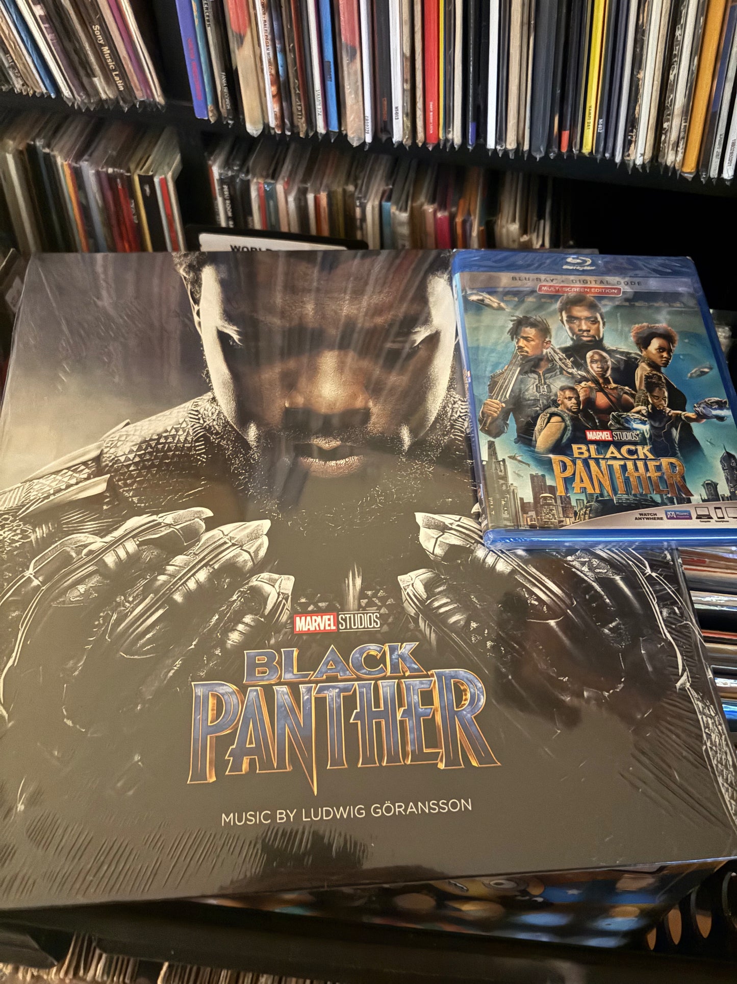 Black Panther (OST) soundtrack and Blue ray bundle