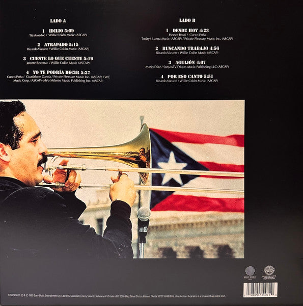 Willie Colon- Hecho En Puerto Rico (new vinyl)