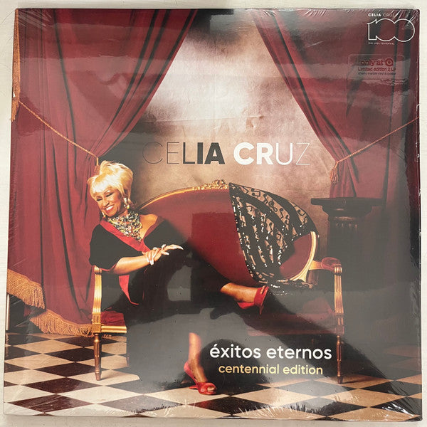 Celia Cruz - Éxitos Eternos: Centennial Edition Limited Edition (2 LP Cherry Marble
vinyl) brand new